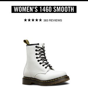 vintage white Dr. Martens